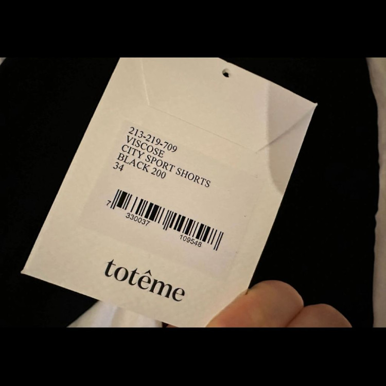 (새상품) Toteme 토템 버뮤다 팬츠--1
