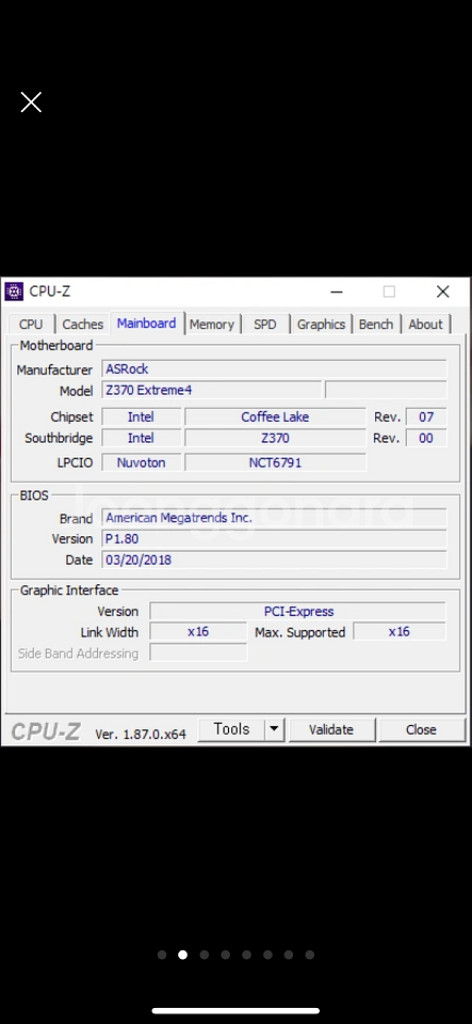 i7 8700k, z370 extreme4, ddr4--2