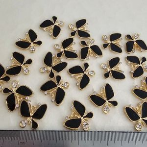 금속 에폭 블랙나비 20개 일괄