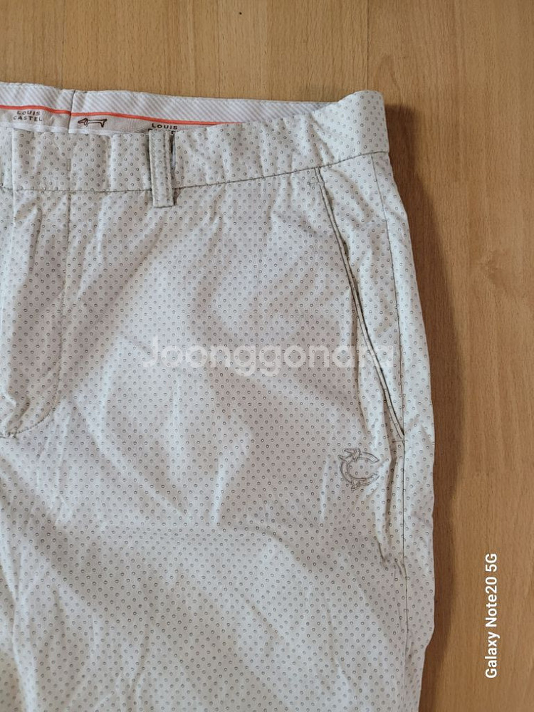 남성 루이까스텔 봄.가을 여름 골프바지 (사방스핀31)--1