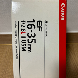 캐논 EF16-35mm 2.8l ll usm 팝니다