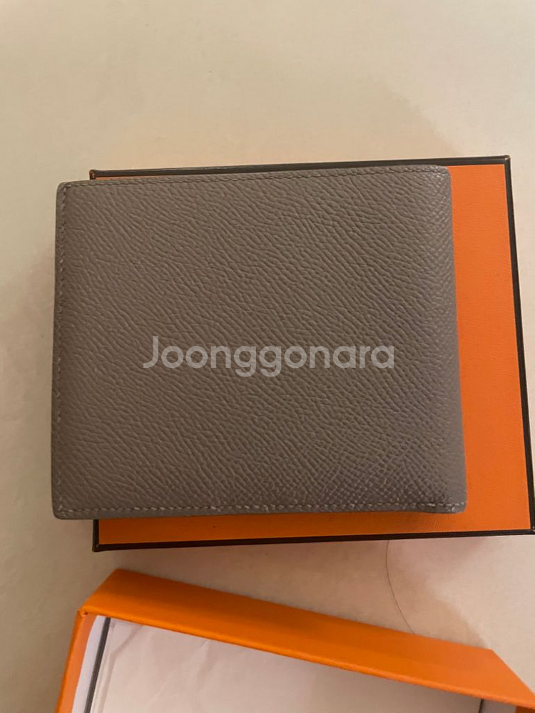 에르메스 남성 반지갑 (그리스 아스팔트)--3