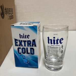 하이트 2014년 히스토리 잔 미니유리컵 (새 상품)
