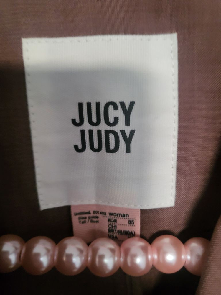 (새상품) 쥬시쥬디 테일러드 더블 숏 자켓--2