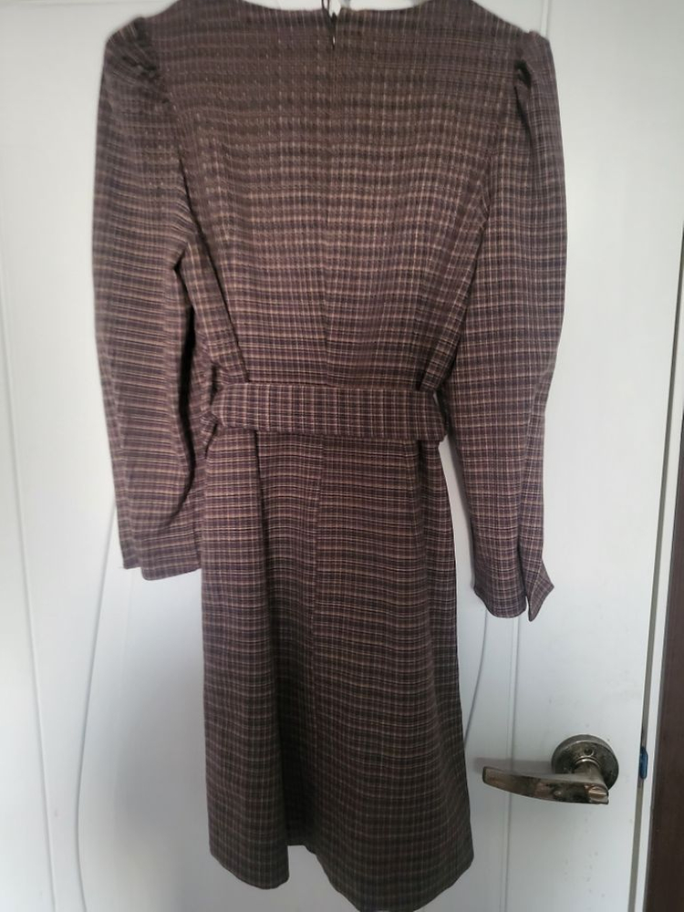 (새상품) 에잇세컨즈 긴팔 허리 벨트 미니 원피스--5