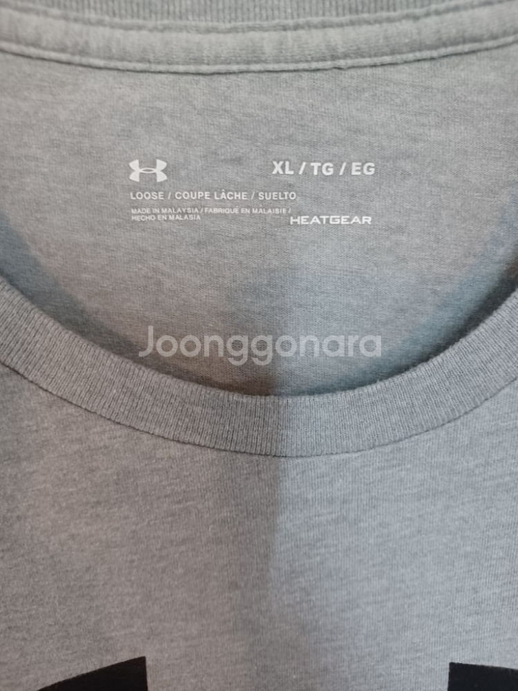 언더아머 반팔 xl 실측 m--2