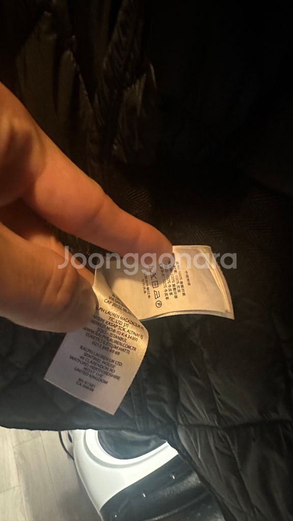 폴로 랄프로렌 퀼팅자켓--5