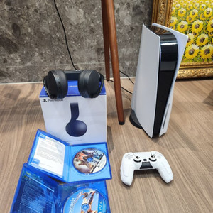 플스5/ps5 디스크버젼( 소니 정품헤드셋 및 게임포함