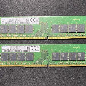 삼성 DDR4 32GB X 2개 판매 합니다.