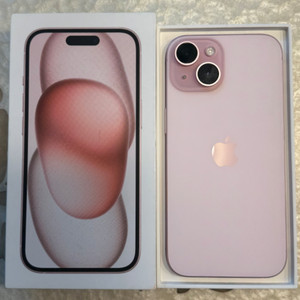 아이폰15 핑크색상 128g
