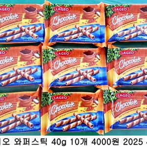 라지오 와퍼스틱 40g 10개