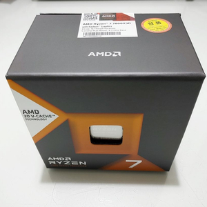 AMD 라이젠 7800X3D 국내정품 판매합니다