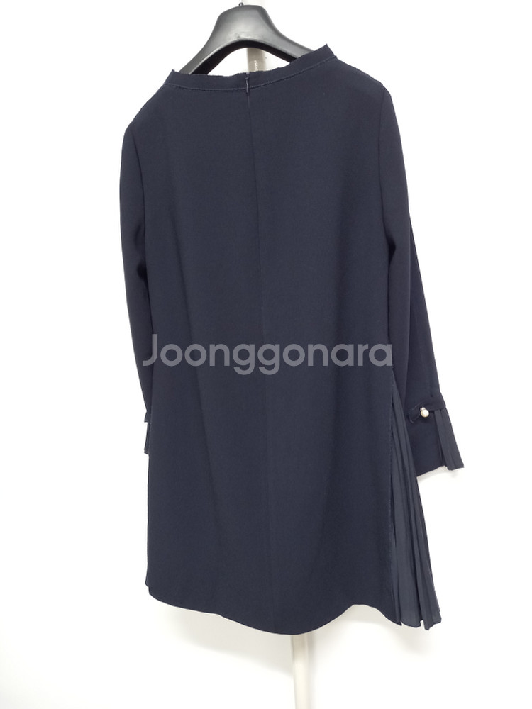 마인 MINE 춘추 네이비 원피스 44--6