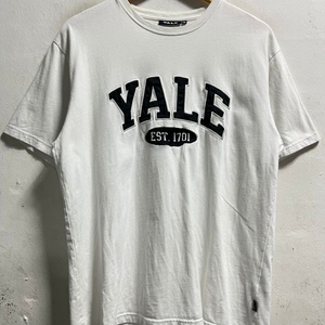 95-100 YALE 빅로고 루즈핏 반팔티