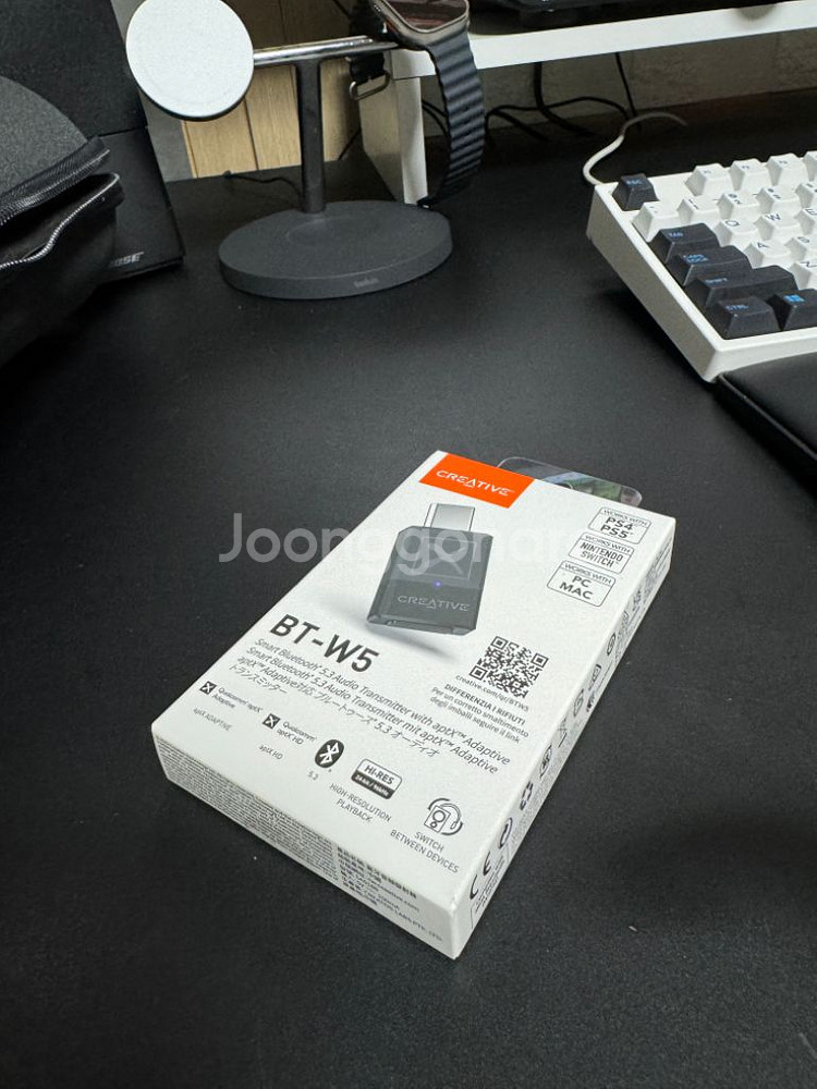 B&w PX8 헤드셋 판매+BT-W5 동글--2