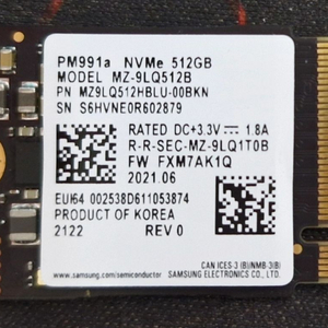 삼성 MZ-9LQ512B NVMe 2230 512GB