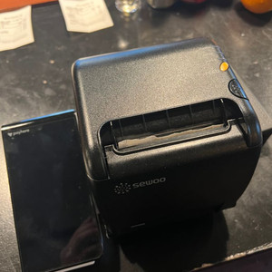 페이히어 무선 단말기 + 주방용 프린터