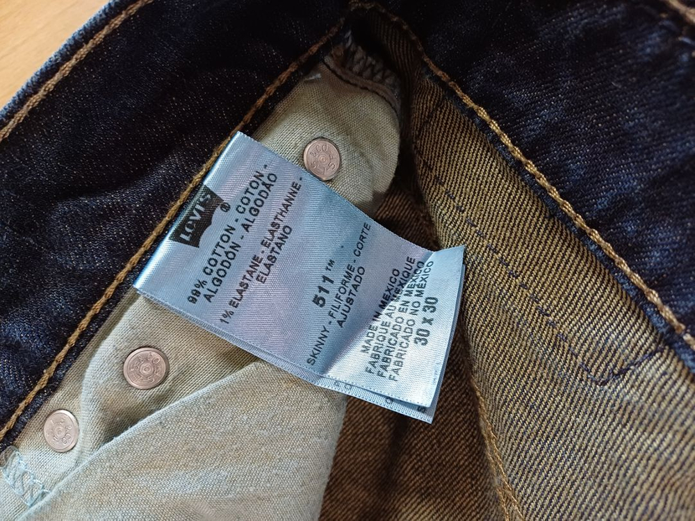 남성 리바이스 511 슬림핏 일자청바지 (30) 이미지