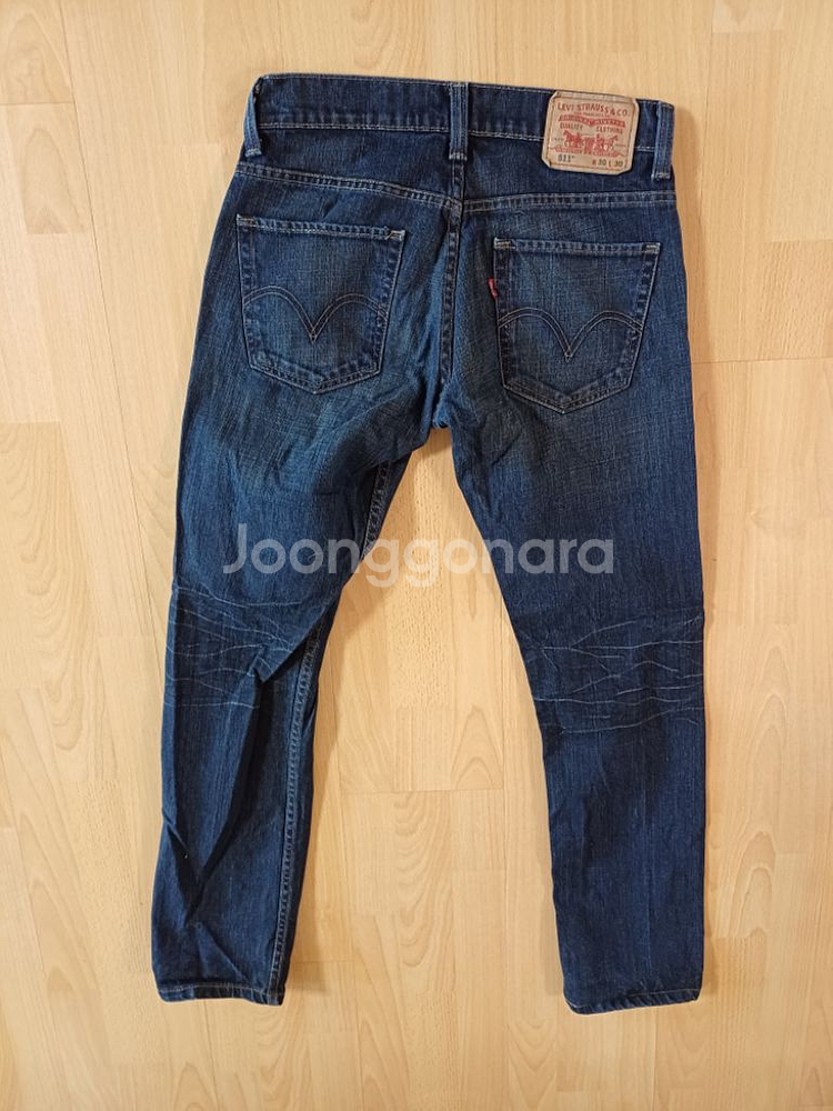 남성 리바이스 511 슬림핏 일자청바지 (30)--4