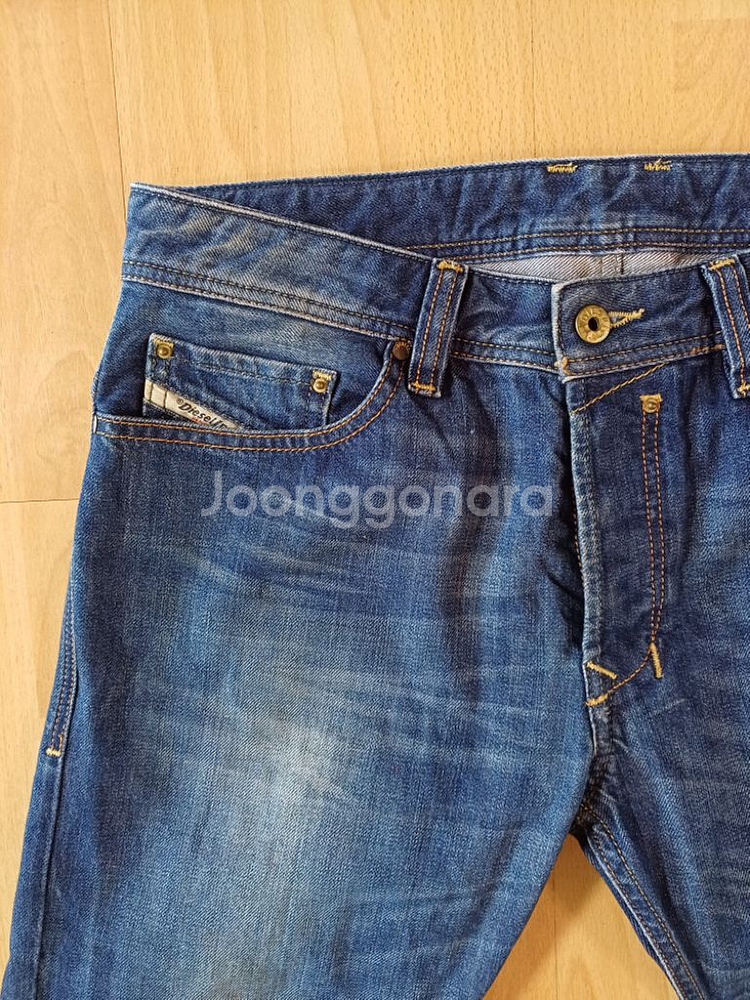 남성 디젤 SAFADD 데님 일자청바지 (31)--1