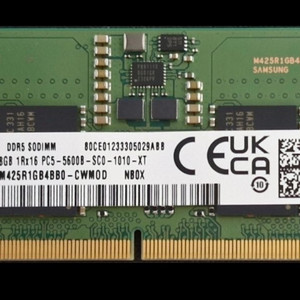 삼성 노트북용 메모리 DDR5 5600 8G