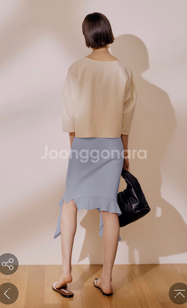 제이청J.CHUNG Blin스커트 (스카이블루S) 새상--2