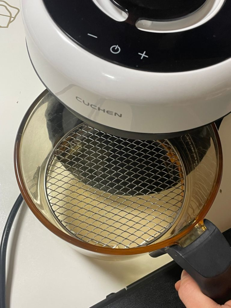 쿠첸 미니 에어프라이어, 2L 이미지