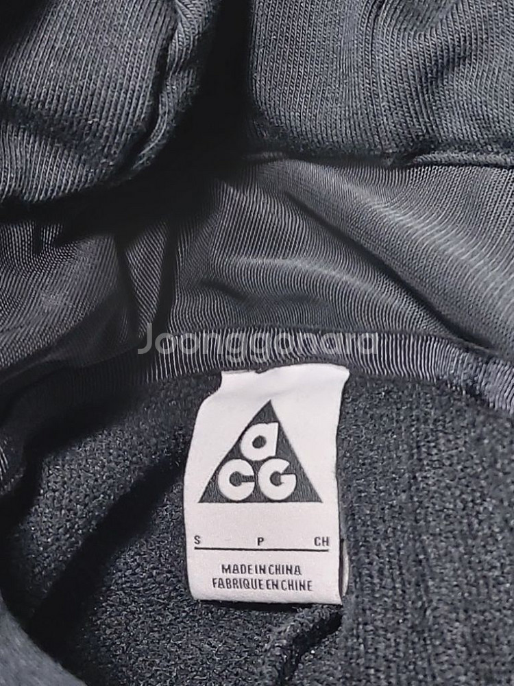 S 나이키 ACG 통풍 크롭 후드 티셔츠--6