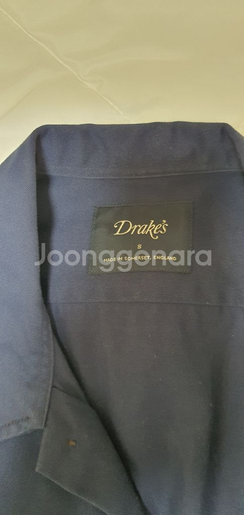 드레익스 네이비 워크셔츠 S사이즈--3
