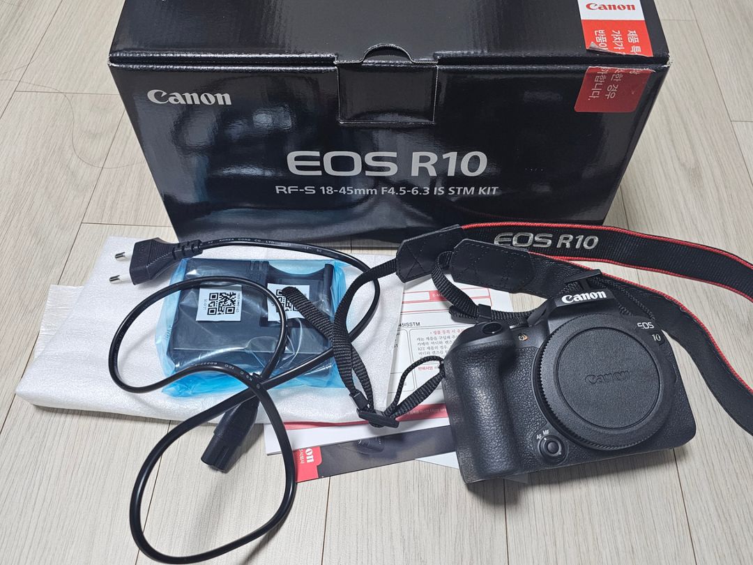 캐논 미러리스 eos r10 바디 카메라 판매