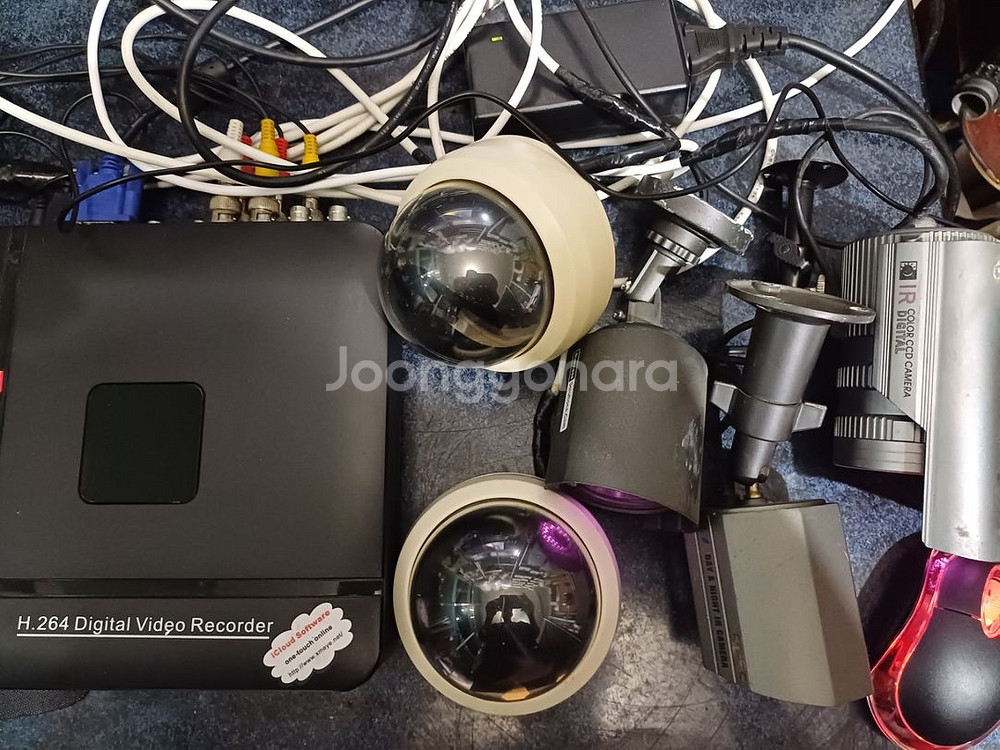 cctv 8채널 카메라5대 세트--1