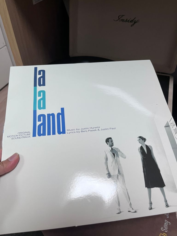 인사이디 턴테이블+ 라라랜드 lp--1