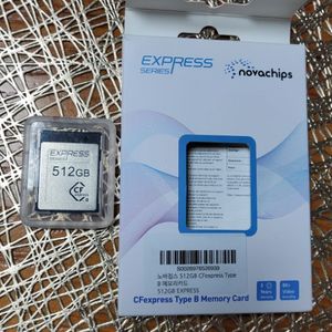 노바칩스 512GB cfexpress B타입 메모리카드
