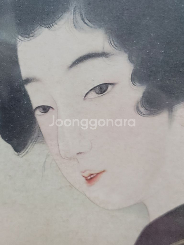 키타니 치구사 여인 초상화 그림 영인본--2