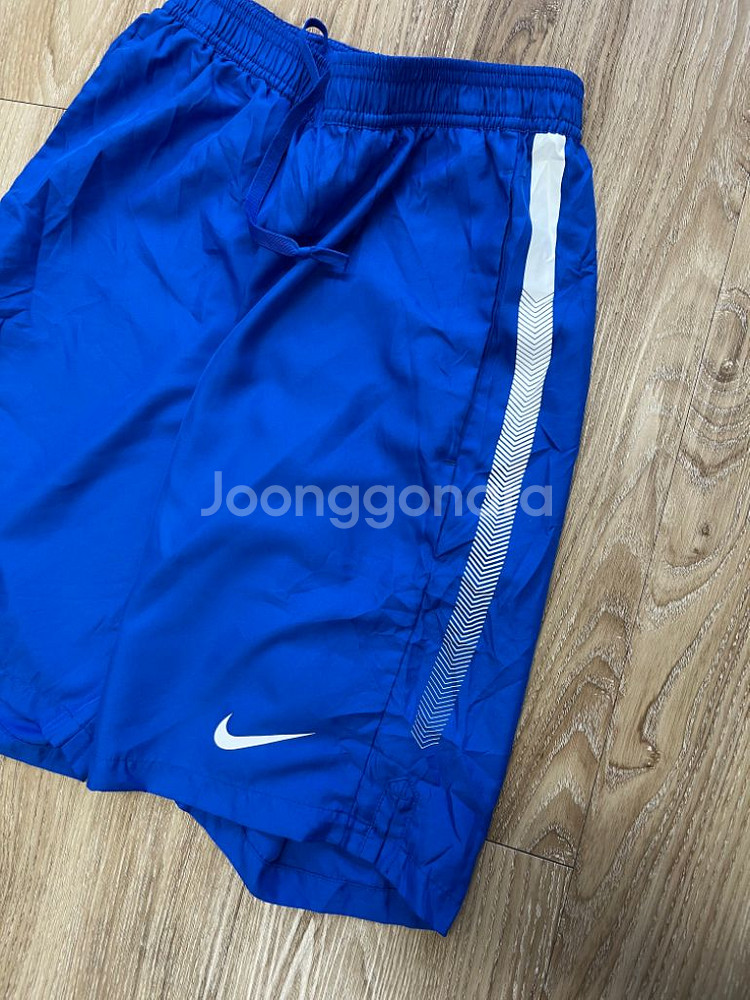 나이키 드라이핏 블루 반바지 S--1