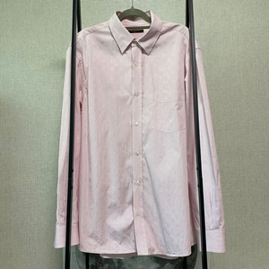 정품 L) 루이비통 핑크 스몰 모노그램 셔츠 100~1