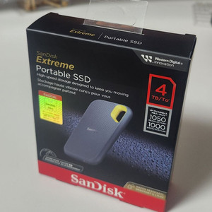 샌디스크 Portable SSD 4TB