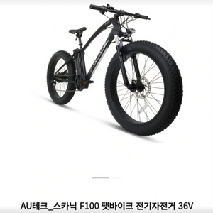 AU테크 펫바이크 전기자전거 F100(삼성배터리장착)