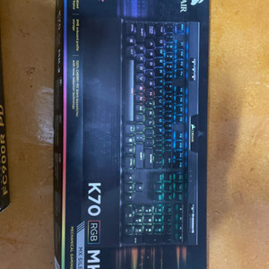 커세어 k70 rgb m2 저소음 적축 팝니다