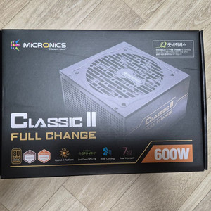 마이크로닉스 Classic II 풀체인지 600W