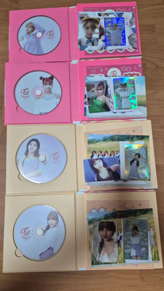 트와이스 TT 앨범, CD, 포카 전멤버 풀세트+덤 이미지