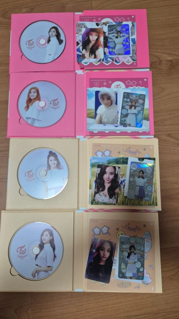 트와이스 TT 앨범, CD, 포카 전멤버 풀세트+덤 이미지