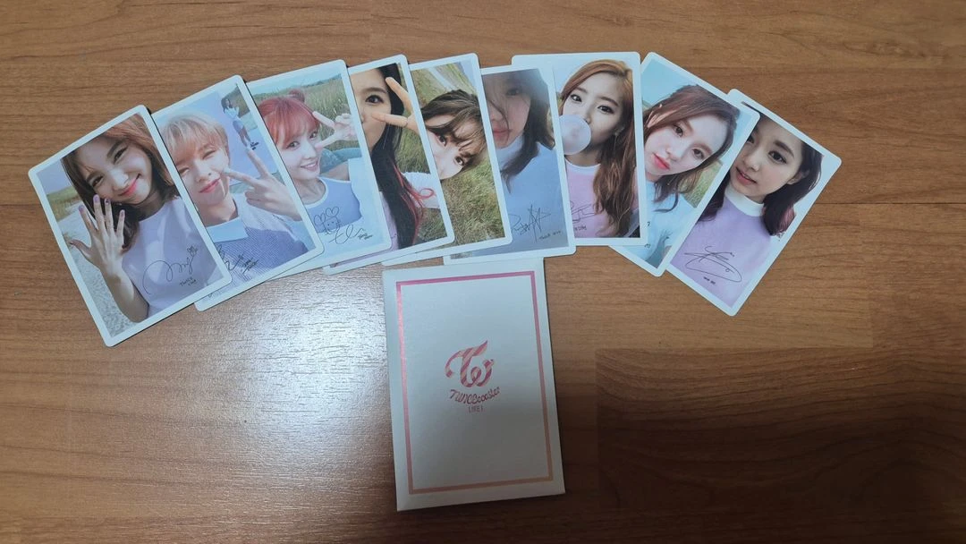 트와이스 TT 앨범, CD, 포카 전멤버 풀세트+덤 이미지