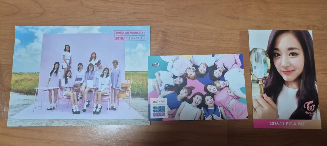트와이스 TT 앨범, CD, 포카 전멤버 풀세트+덤 이미지