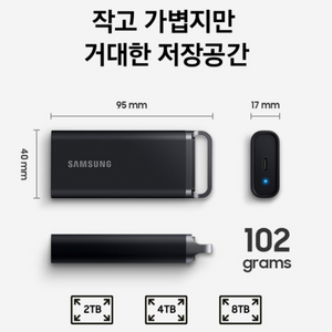 SAMSUNG삼성 외장SSD T5 EVO 2TB 풀박스