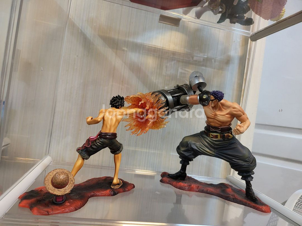 (정품/무배) 루피vs제파 원피스피규어--2