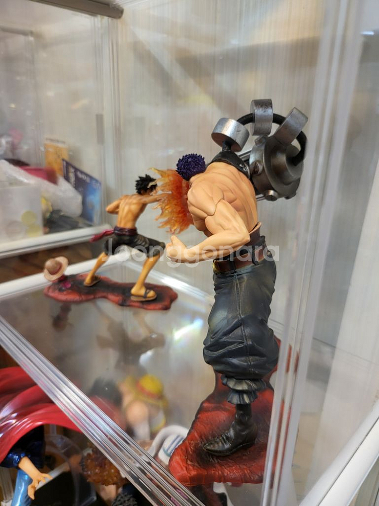 (정품/무배) 루피vs제파 원피스피규어--1