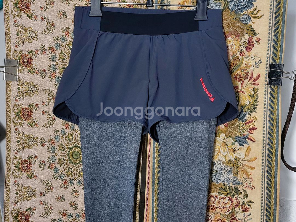 S 르꼬끄 레깅스 반바지 상태A--3