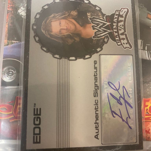 WWE topps 레슬링 엣지 오토 카드 Edge