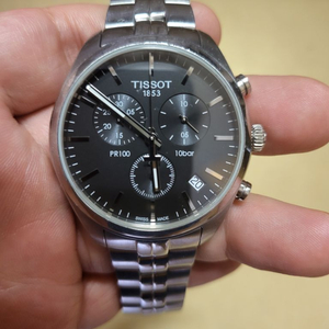 티쏘 pr100 크로노그래프 시계